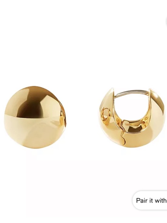 Ana Luisa Jewelry - Ana Luisa Abby Mini Gold-Plated Hoop Earrings